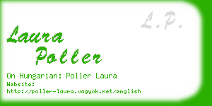 laura poller business card